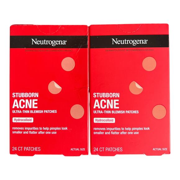 Lot 4 Neutrogena Hydro Boost Gel Cleanser Face Wash+Makeup Wipes+Patch - Picture 6 of 6